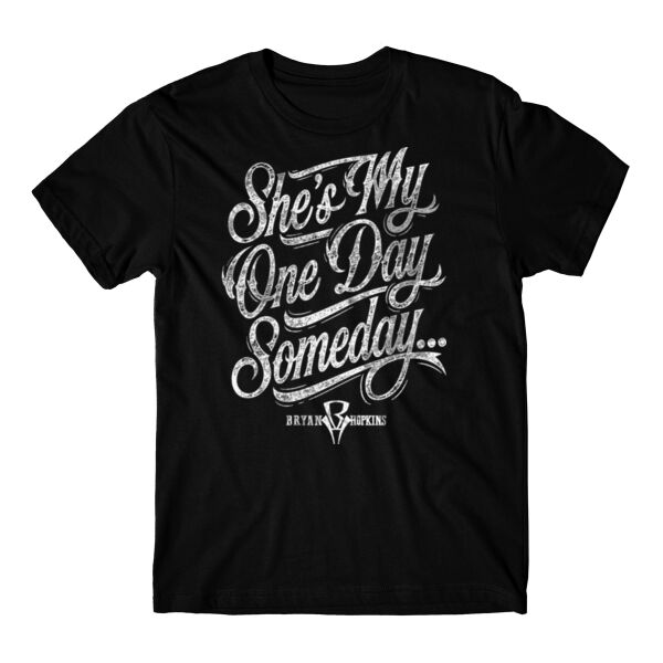 BRYAN HOPKINS - ONE DAY SOMEDAY - T-SHIRT - H136AJ Thumbnail